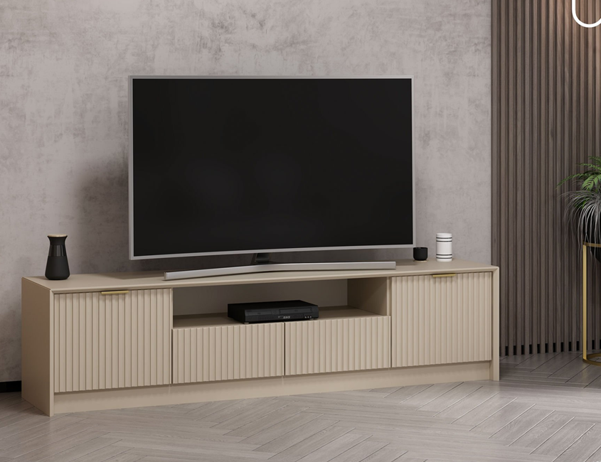 Kale Luxe Tv Unit 180Cm - Sandstone