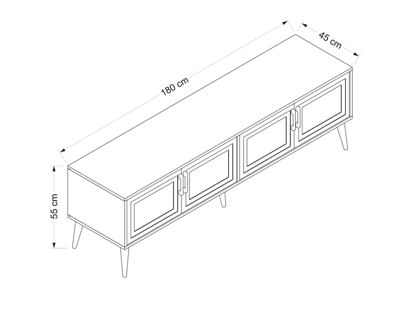 Prime Tv Unit - Sandstone