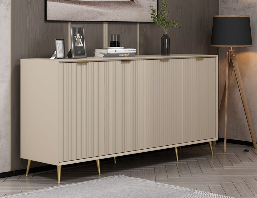 Kale Luxe Console 180Cm - Sandstone