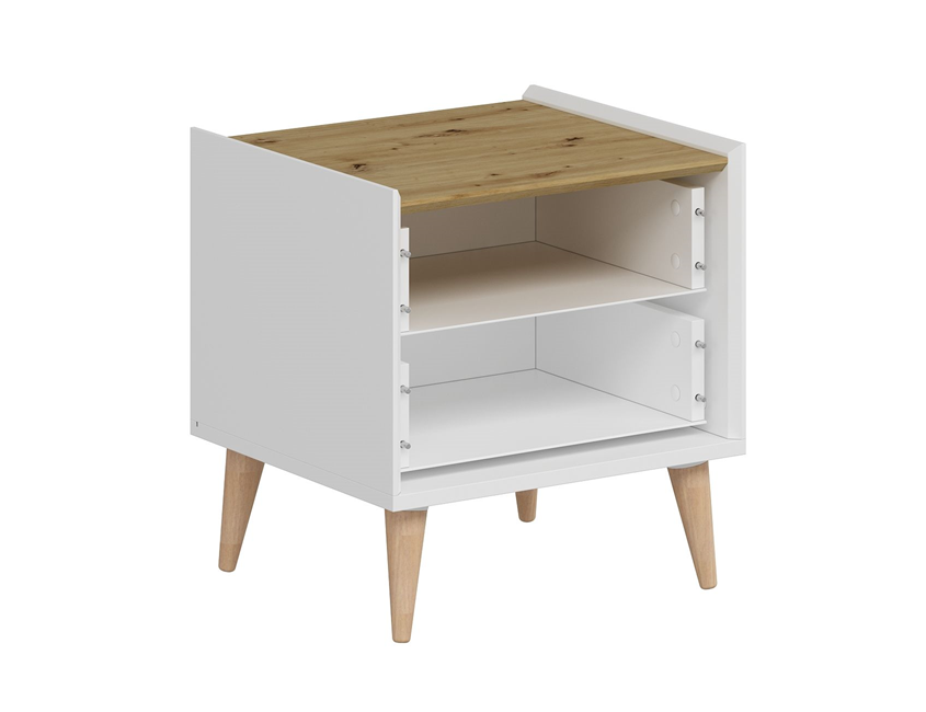 MITRA NIGHTSTAND - White - Artisan