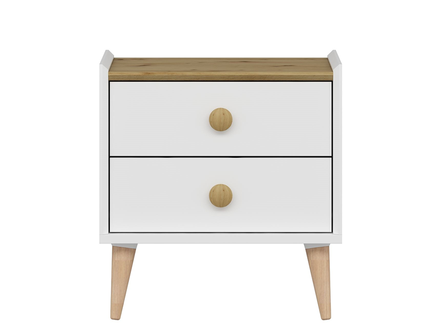 MITRA NIGHTSTAND - White - Artisan