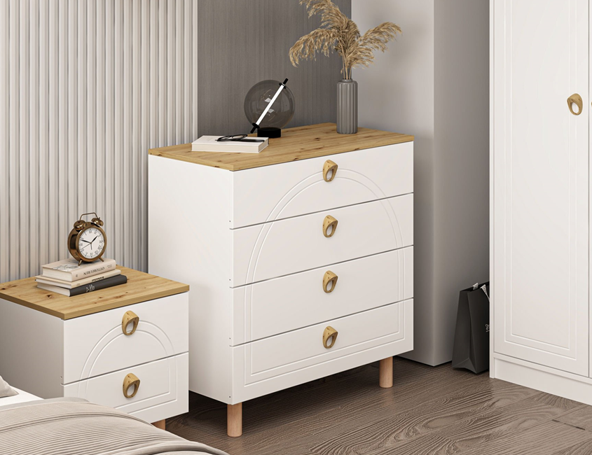 LOTUS DRESSER - Artisan / White