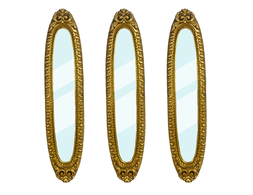 Hazal Decorative Mirror Set