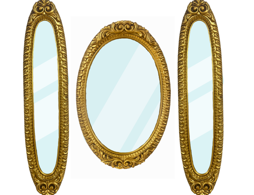 Hazal Decorative Mirror Set