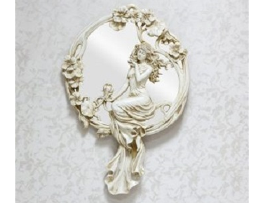 Panel Girl Decorative Mirror