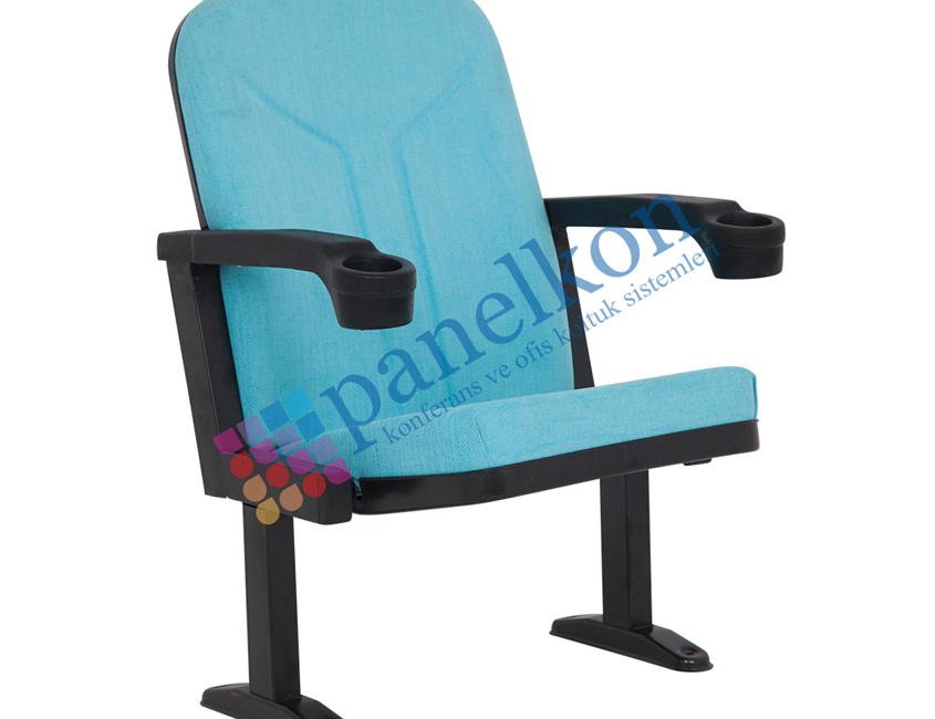 ROM OPEN ARM CONFERENCE CHAIR WITH CUP HOLDER