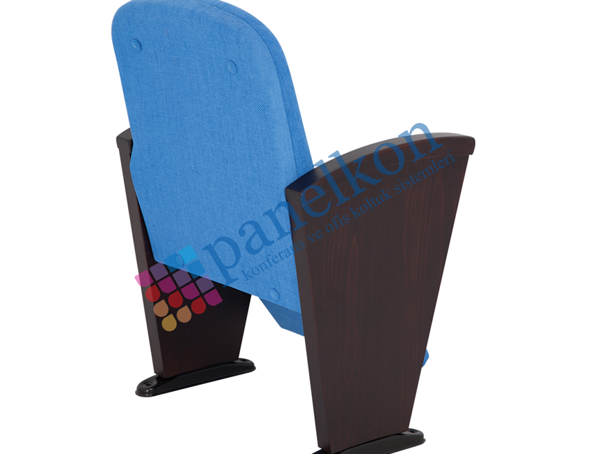 ROM LONG WOODEN ARM UPHOLSTERED BACKREST AND SEAT