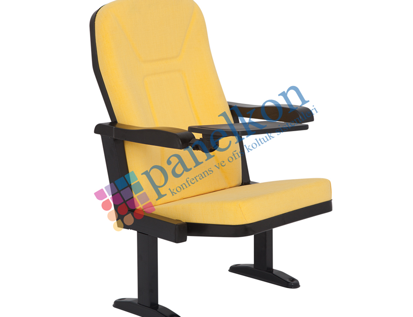 MARTIN OPEN ARM WRITING TABLE CONFERENCE CHAIR