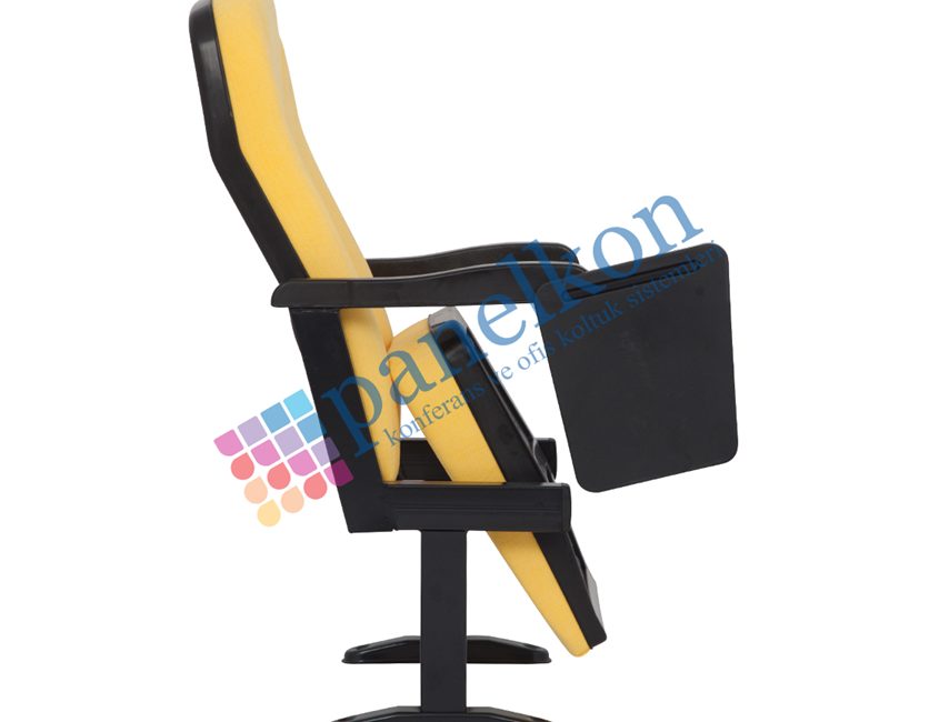 MARTIN OPEN ARM WRITING TABLE CONFERENCE CHAIR