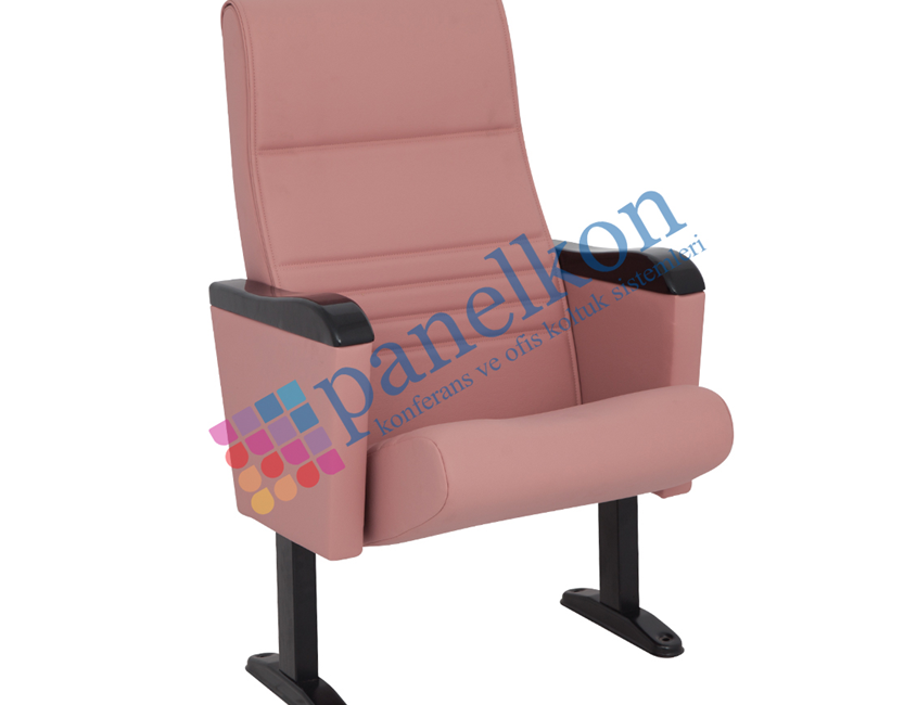 Pacific Armrest Wooden Back Half Wooden, Upholstered Seat