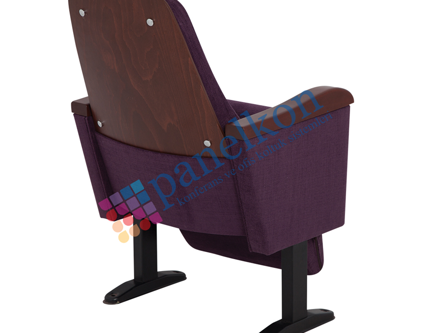 PLANET ARMREST WOOD, HALF WOOD UPHOLSTERED SEAT, HALF WOOD BACK