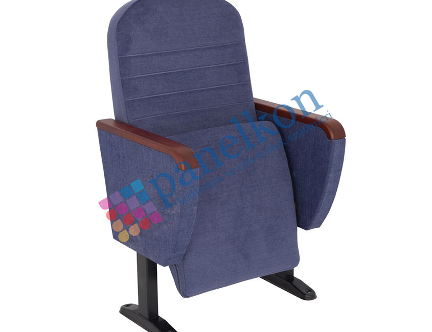 Soft Wooden Arm, Upholstered Back and Seat