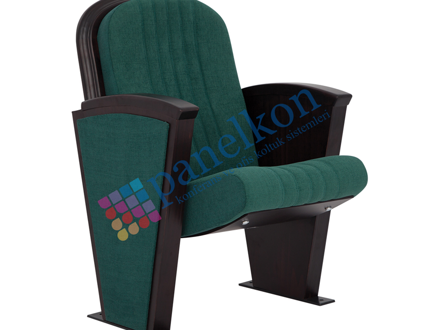 Happy Long Wooden Arm Wooden Back and Seat Chair