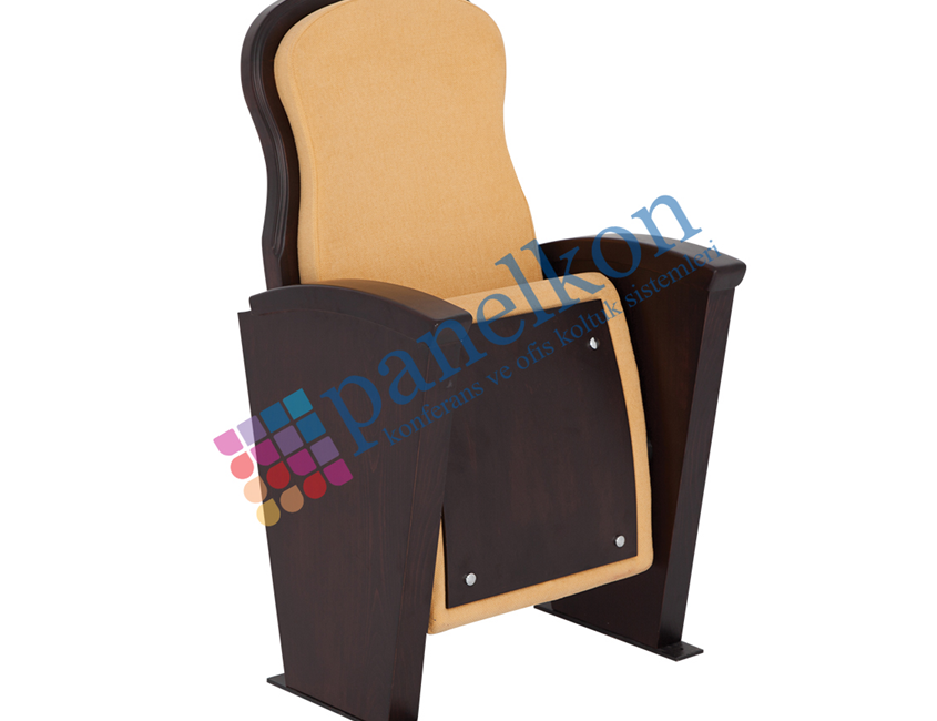 Mila Long Wooden Armrest, Wooden Backrest, and Wooden Seat