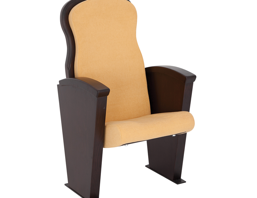 Mila Long Wooden Armrest, Wooden Backrest, and Wooden Seat