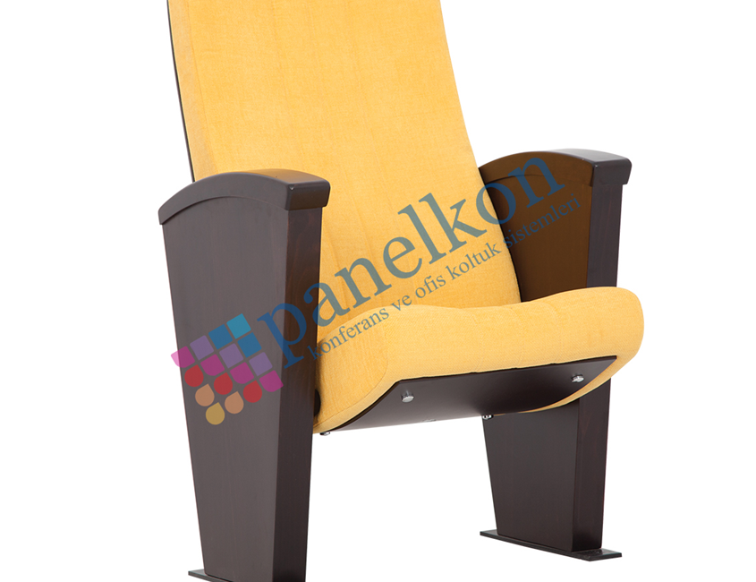 Ilgın long wooden arm, complete wooden backrest, and wooden seat