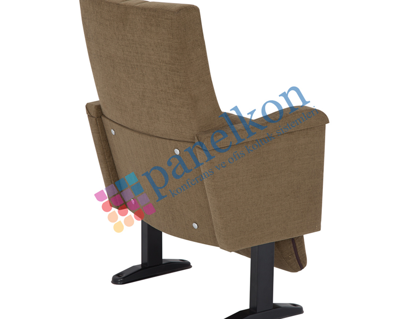 Ilgın Fully Upholstered Back and Seat with Wooden Armrest