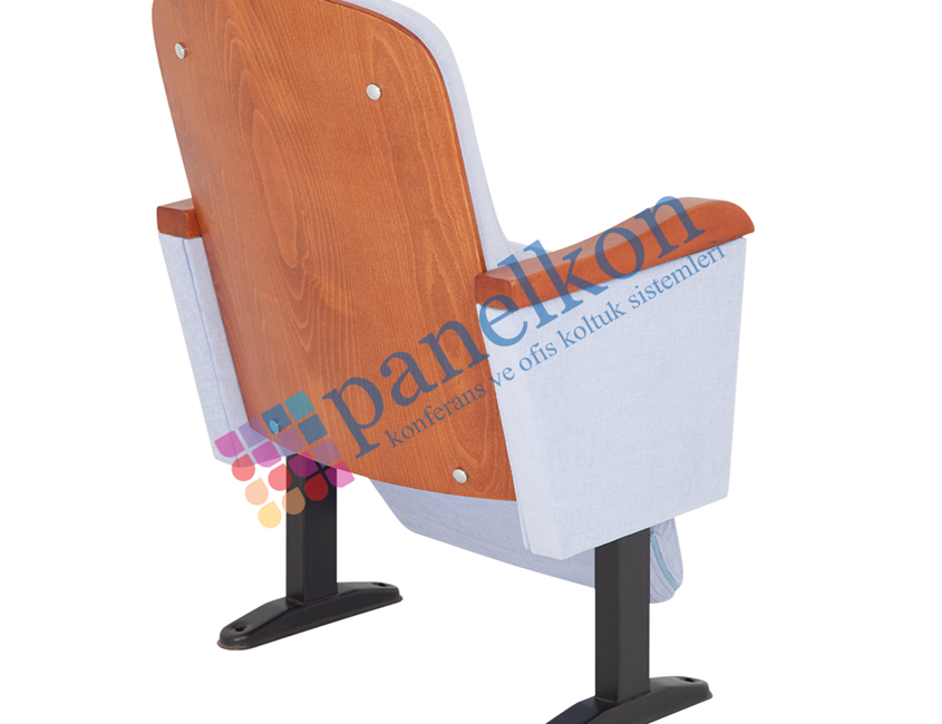 Melis Fully Wooden Backrest Upholstered Seat