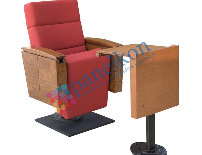 Wood Front Table for Conference Chair with Back Table